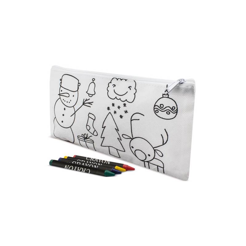 Dibujos de estuches niños para colorear