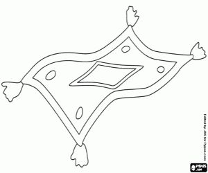 Dibujos de aladino lampara maravillosa para colorear