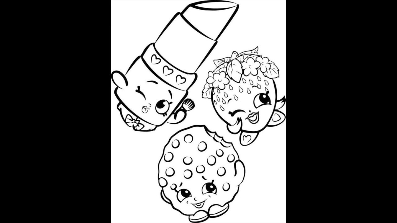 Dibujos de shopkins season 3 para colorear