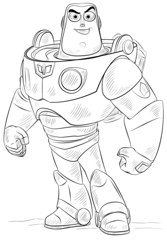 Dibujos de buzz lightyear para colorear