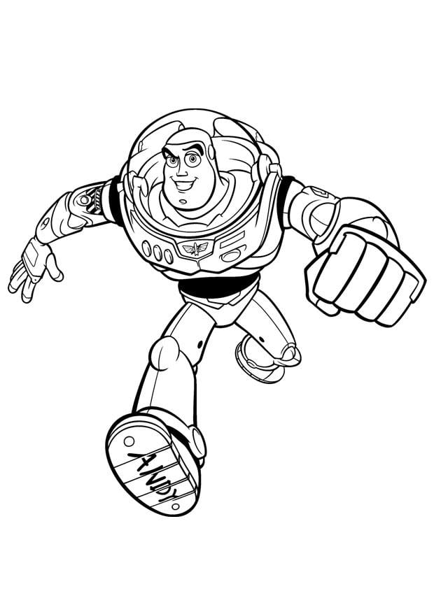 Dibujos de buzz lightyear para colorear