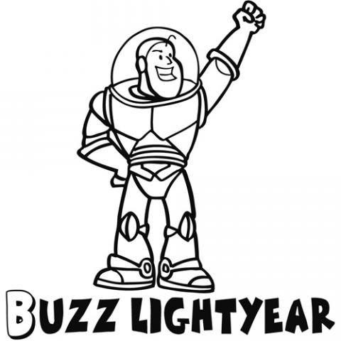 Dibujos de buzz lightyear para colorear