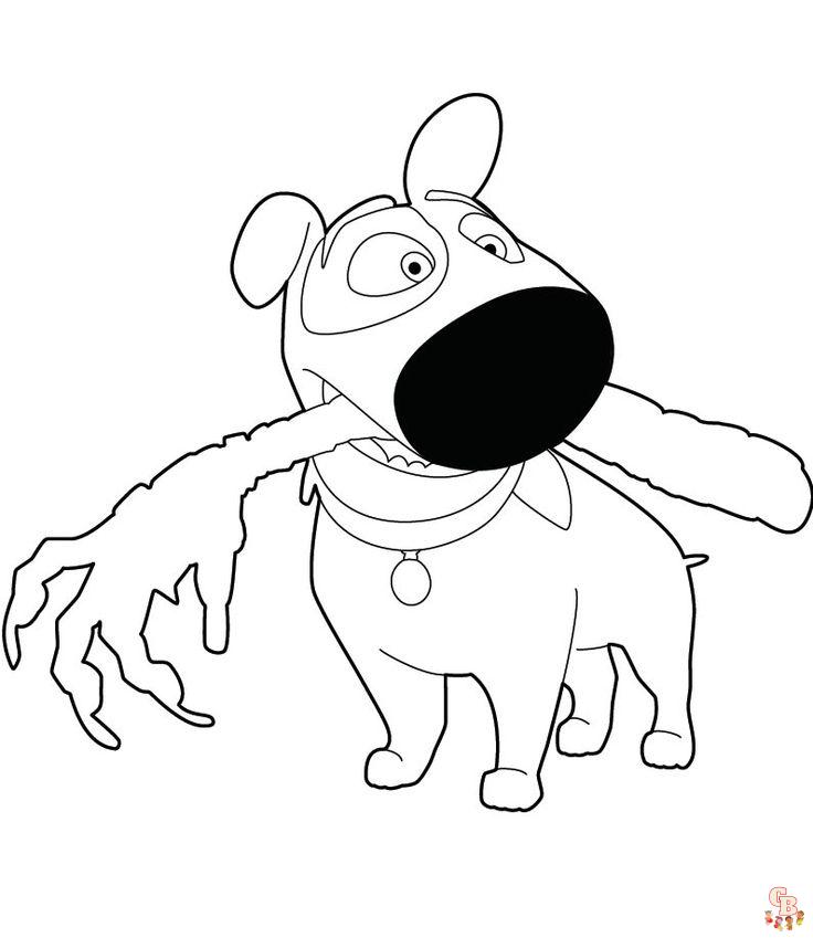 Dibujos de tadeo jones 2 para colorear