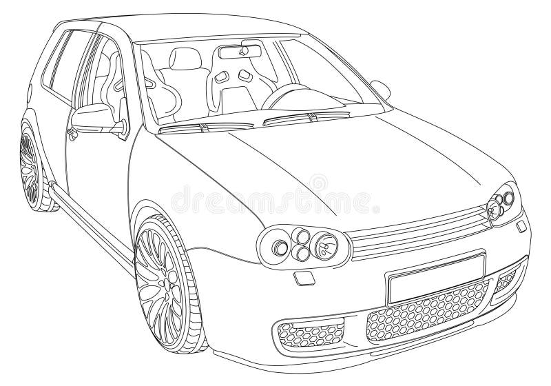Dibujos De Golf 4 Para Colorear Vsun