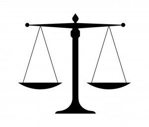 Dibujos de balanza para colorear