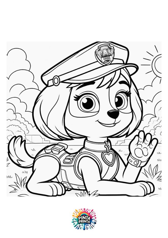 Dibujos De Skye Para Colorear Vsun Dibujos De Skye Para Colorear Vsun