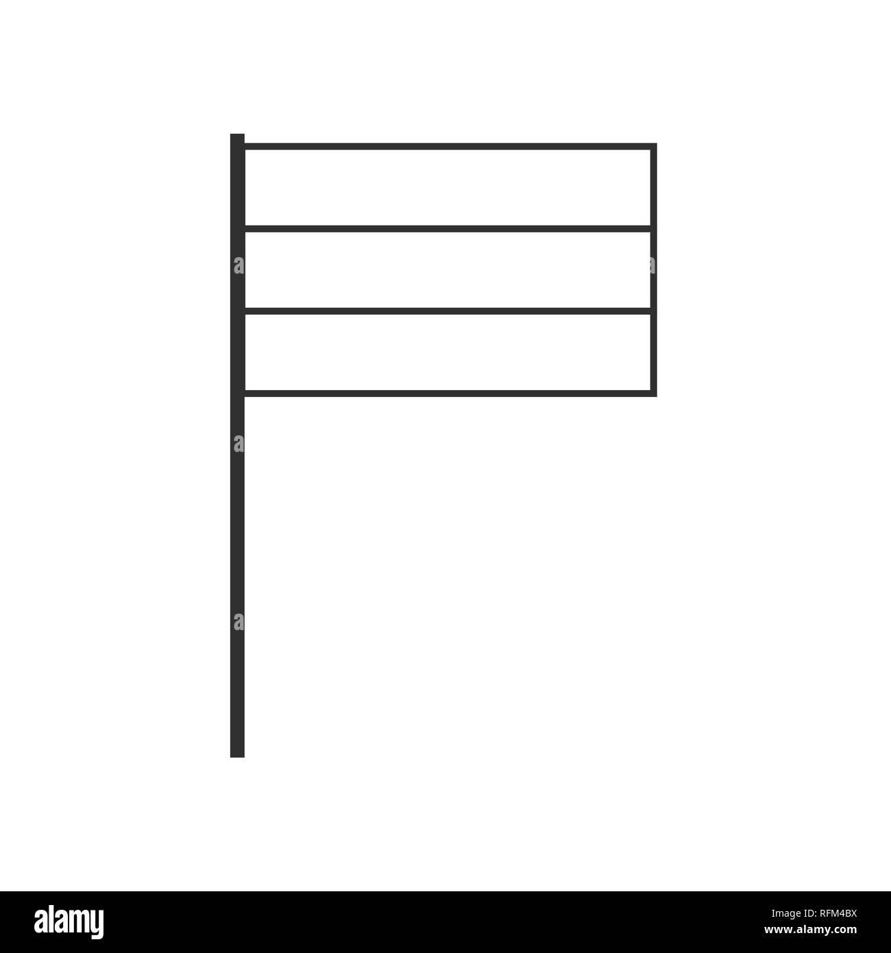 Dibujos de bandera holanda para colorear