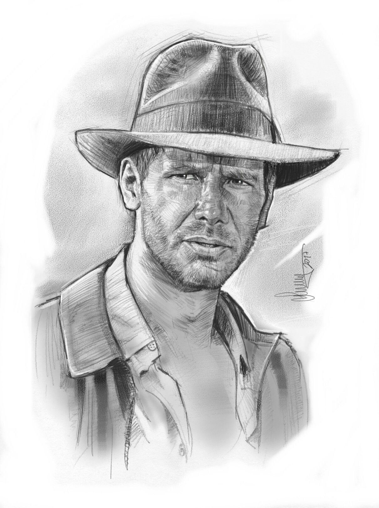 Dibujos de indiana jones para colorear