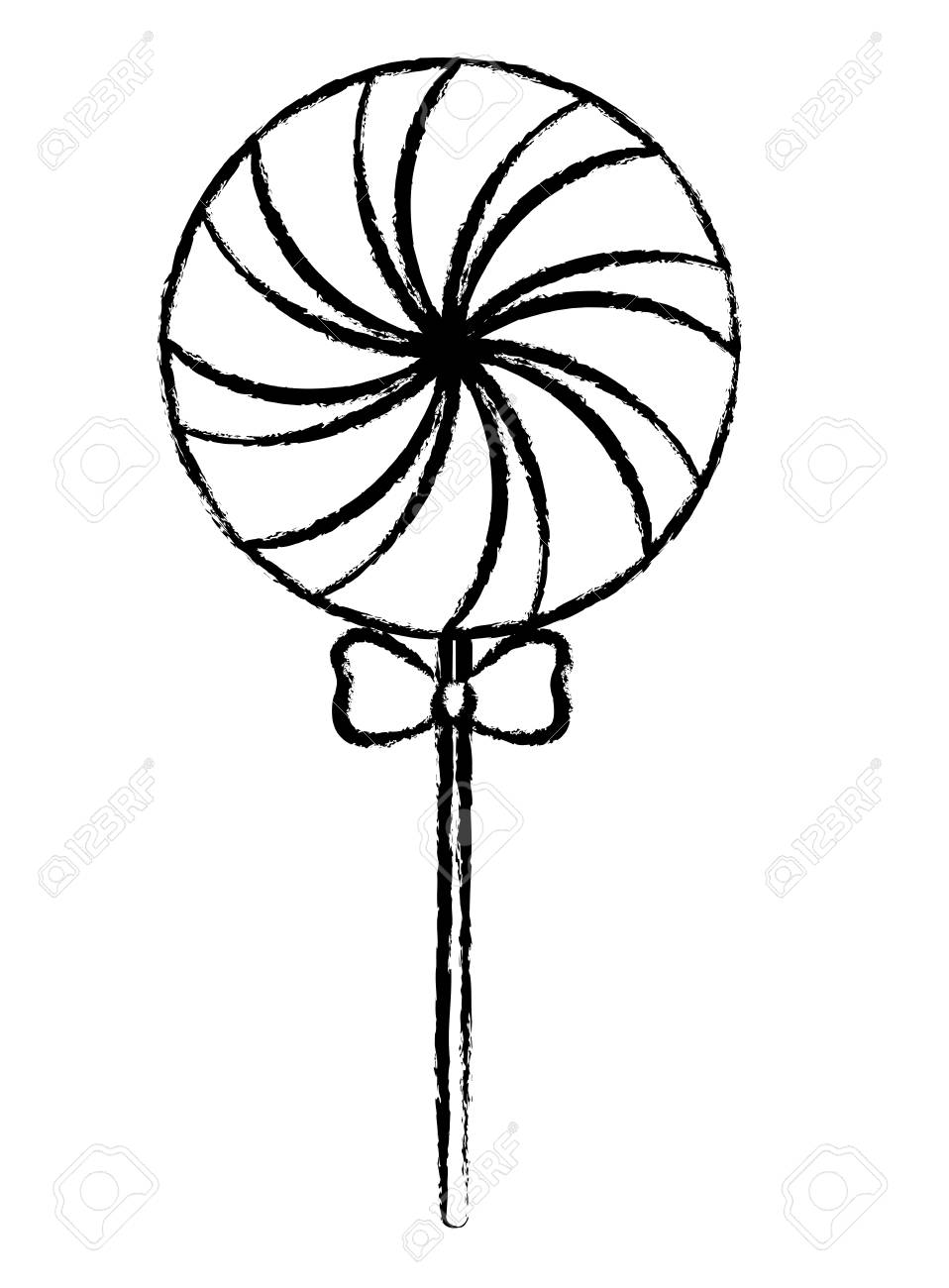 Dibujos de caramelo para colorear