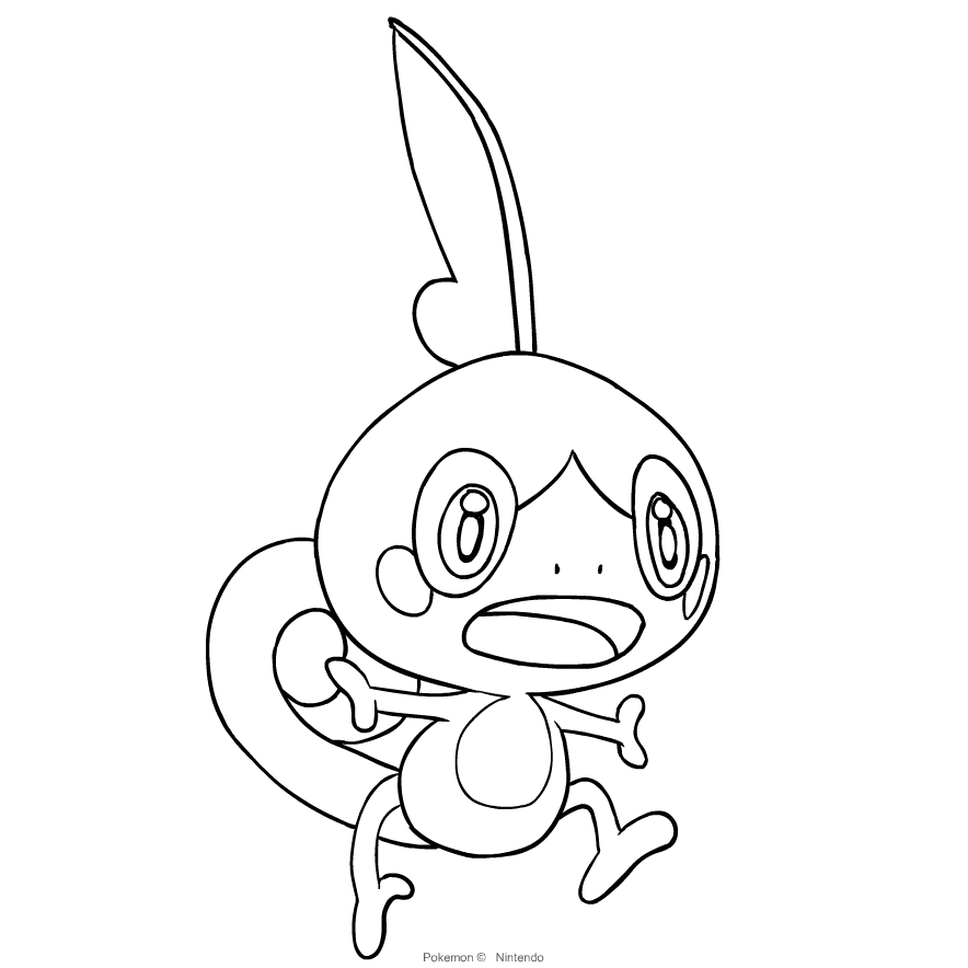 Dibujos de sobble para colorear