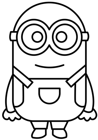 Dibujos de minios para colorear