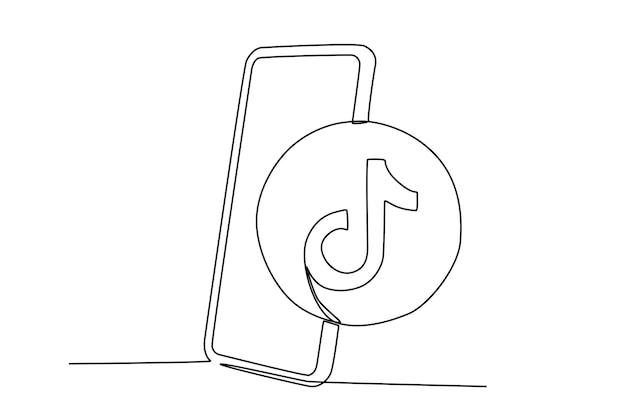 Dibujos de tik tok para colorear