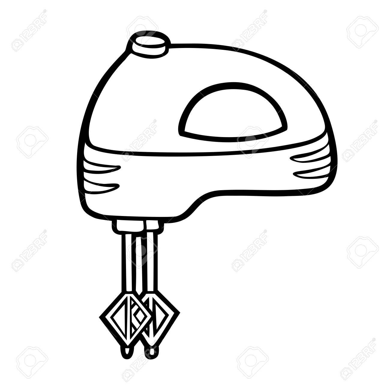 Dibujos de batidoras para colorear