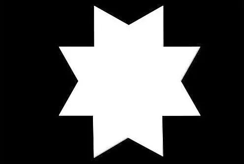 Dibujos de bandera mapuche para colorear