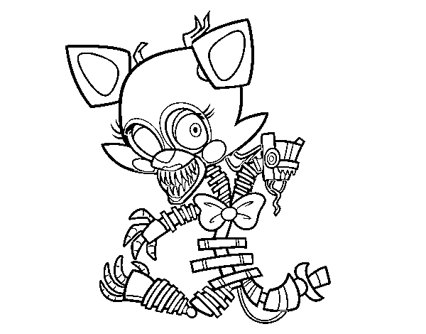 Dibujos de mangle para colorear