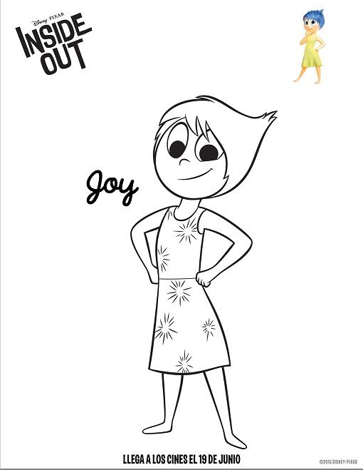 Dibujos de intensamente para colorear