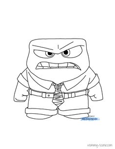 Dibujos de intensamente para colorear
