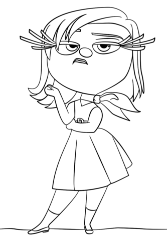 Dibujos de intensamente para colorear