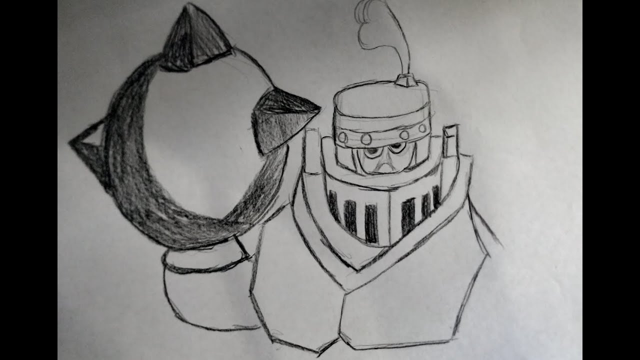 Dibujos de megacaballero para colorear