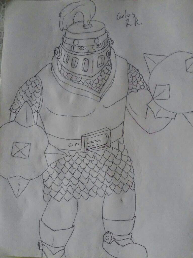 Dibujos de megacaballero para colorear