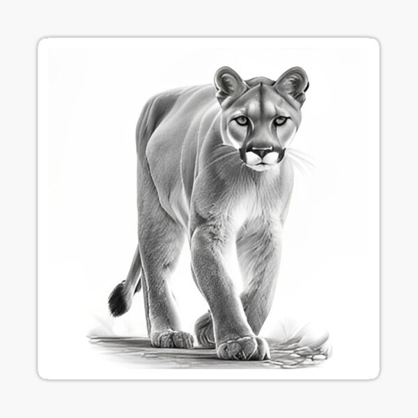 Dibujos de puma para colorear