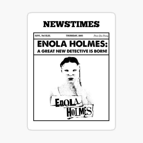 Dibujos de enola holmes para colorear | vsun