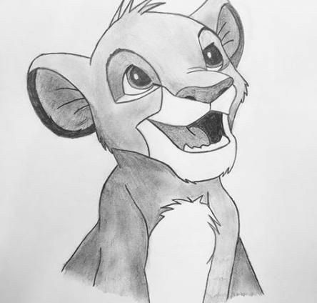 Dibujos de simba para colorear