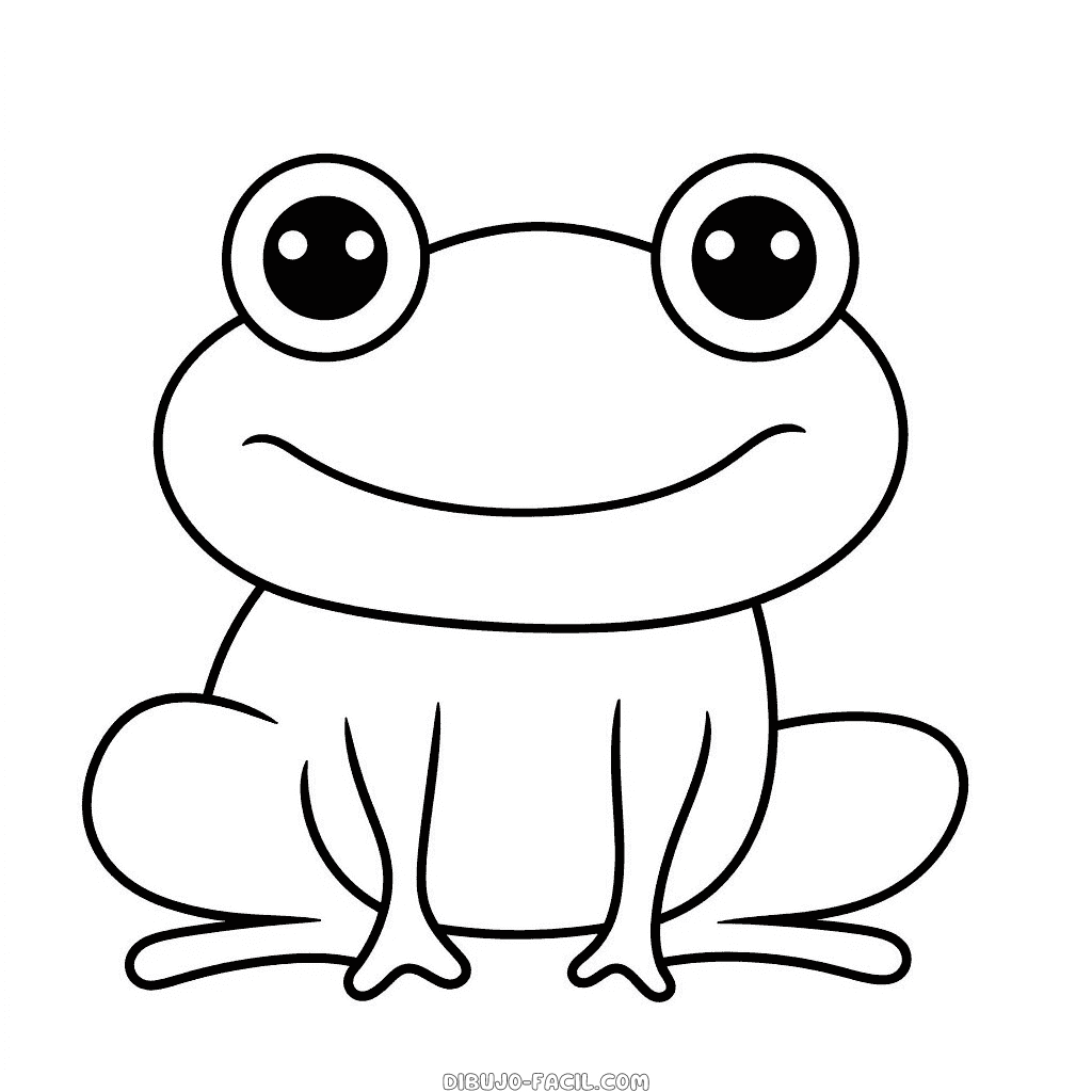 Dibujos de ranas para colorear