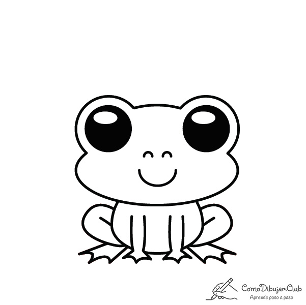 Dibujos de ranas para colorear