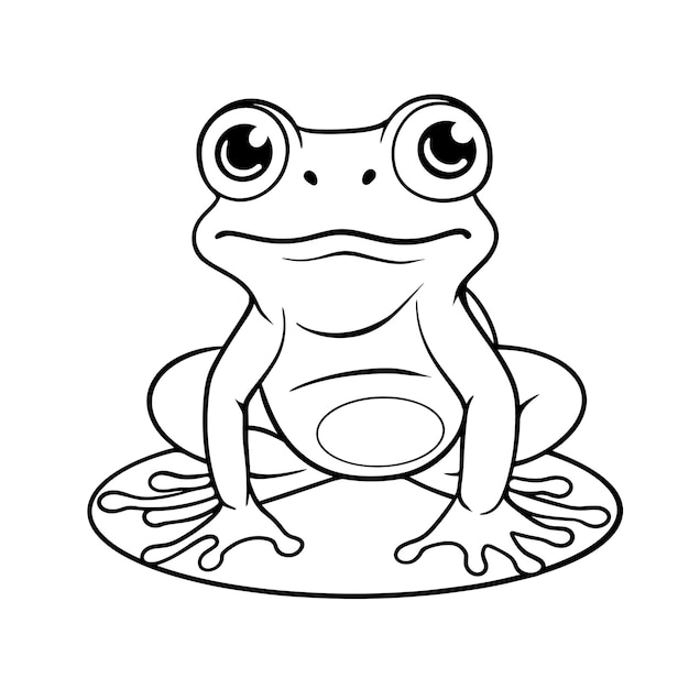 Dibujos de ranas para colorear
