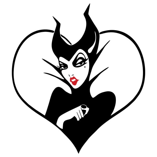 Dibujos de malefica disney para colorear