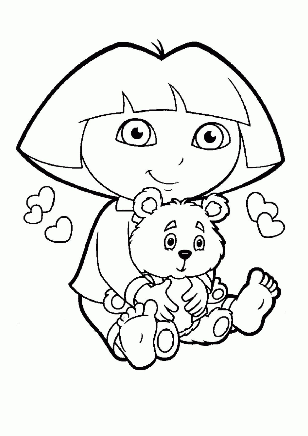 Dibujos de a4 para colorear