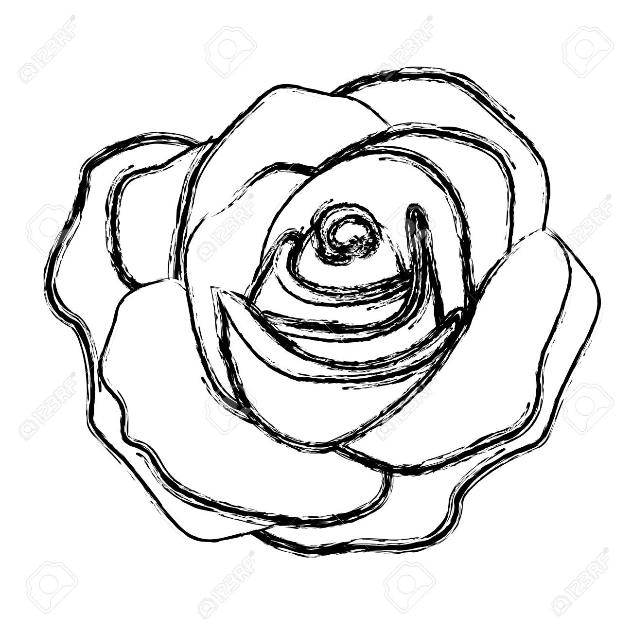 Dibujos de figuras rosas para colorear