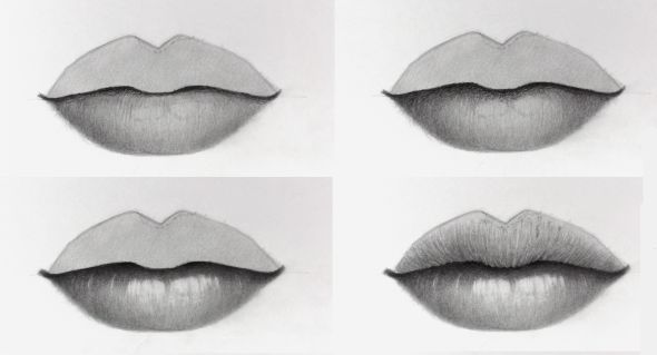 Dibujos de labios para colorear