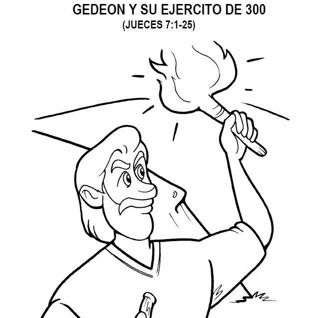 Dibujos de gedeon para colorear